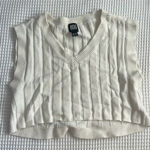 Urban Outfitters Cream Sweater Vest